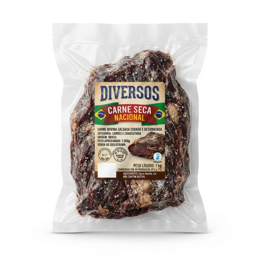 Carne Seca Nacional — Venda ao Quilograma Diversos — produto disponível na BRAVI
