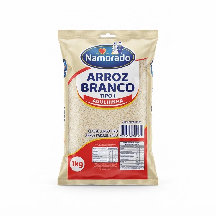 Arroz Branco Namorado 1 kg Namorado — produto disponível na BRAVI