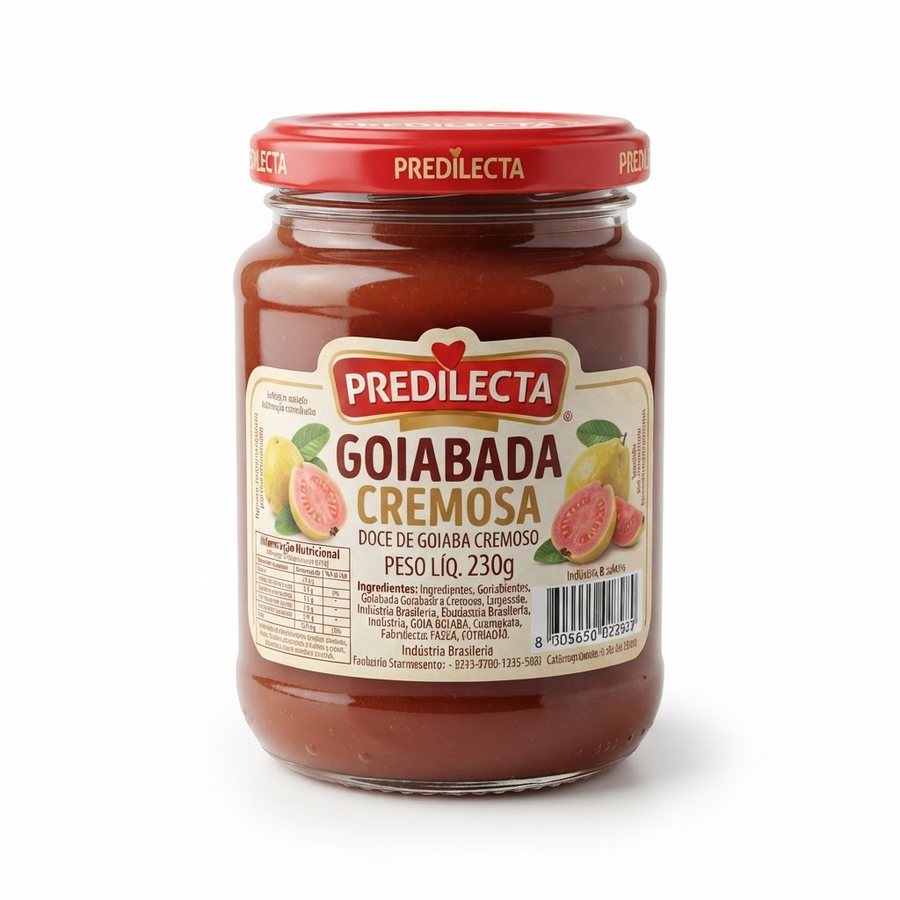 Goiabada Cremosa 230 g Predilecta — produto disponível na BRAVI