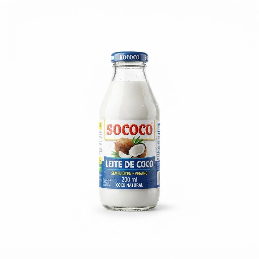 Leite de Coco 200 ml Sococo — produto disponível na BRAVI