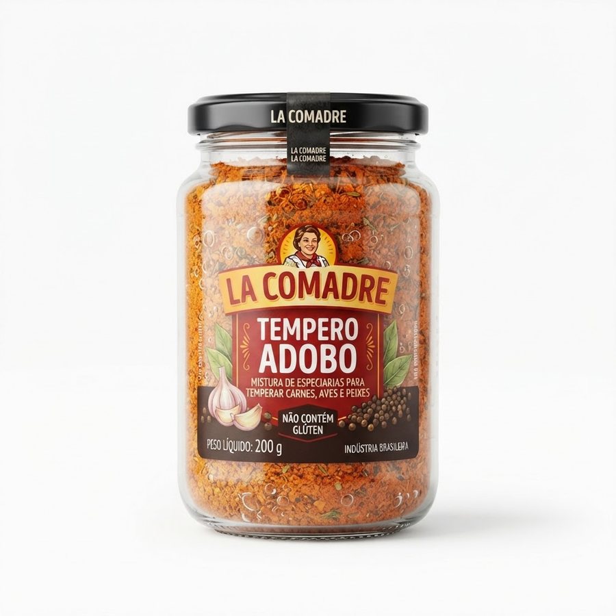 Tempero Adobo La Comadre 200 g La Comadre — produto disponível na BRAVI