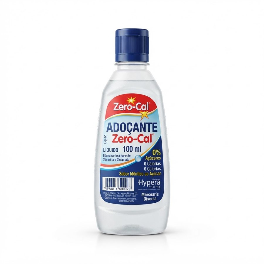 Adoçante Zero-Cal 100 ml Zero-Cal — produto disponível na BRAVI