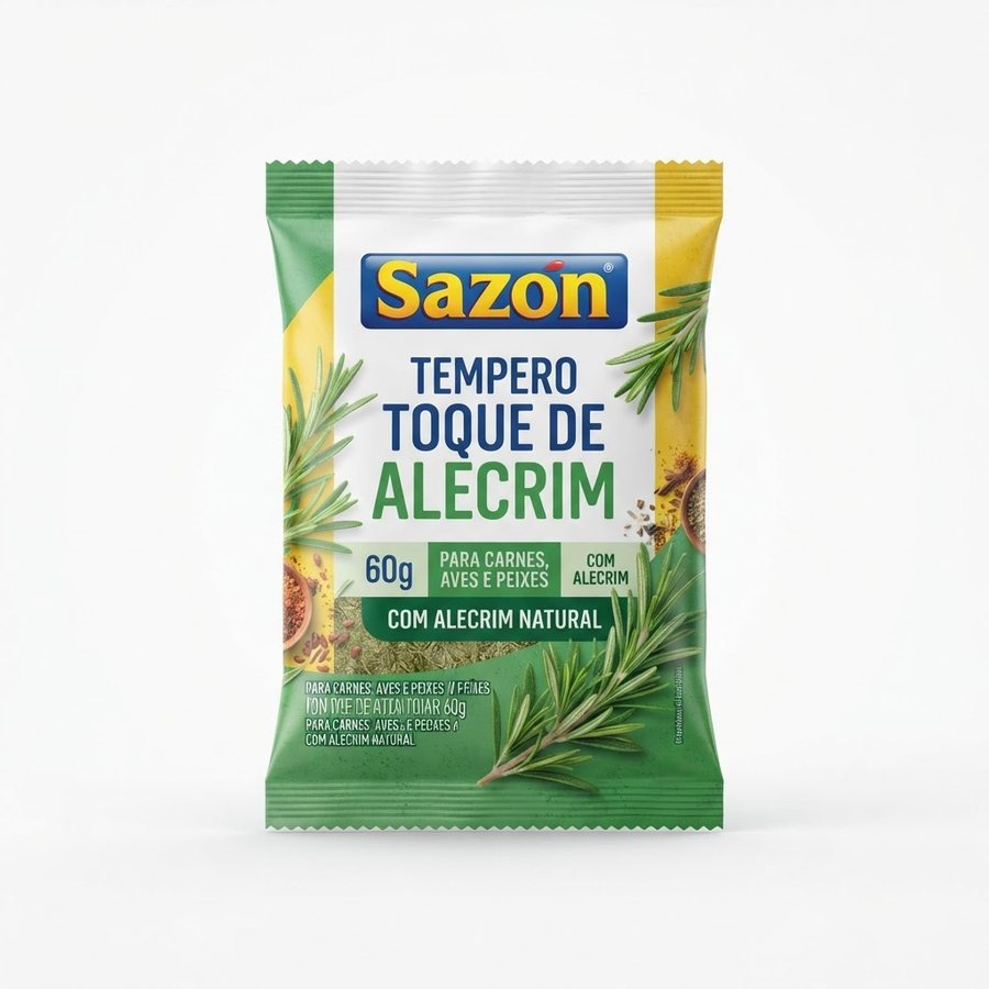 Tempero Sazon Toque de Alecrim 60 g Sazon — produto disponível na BRAVI