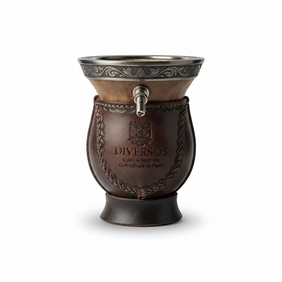 Cuia de Chimarrão — com Válvula ou Revestida Diversos — produto disponível na BRAVI
