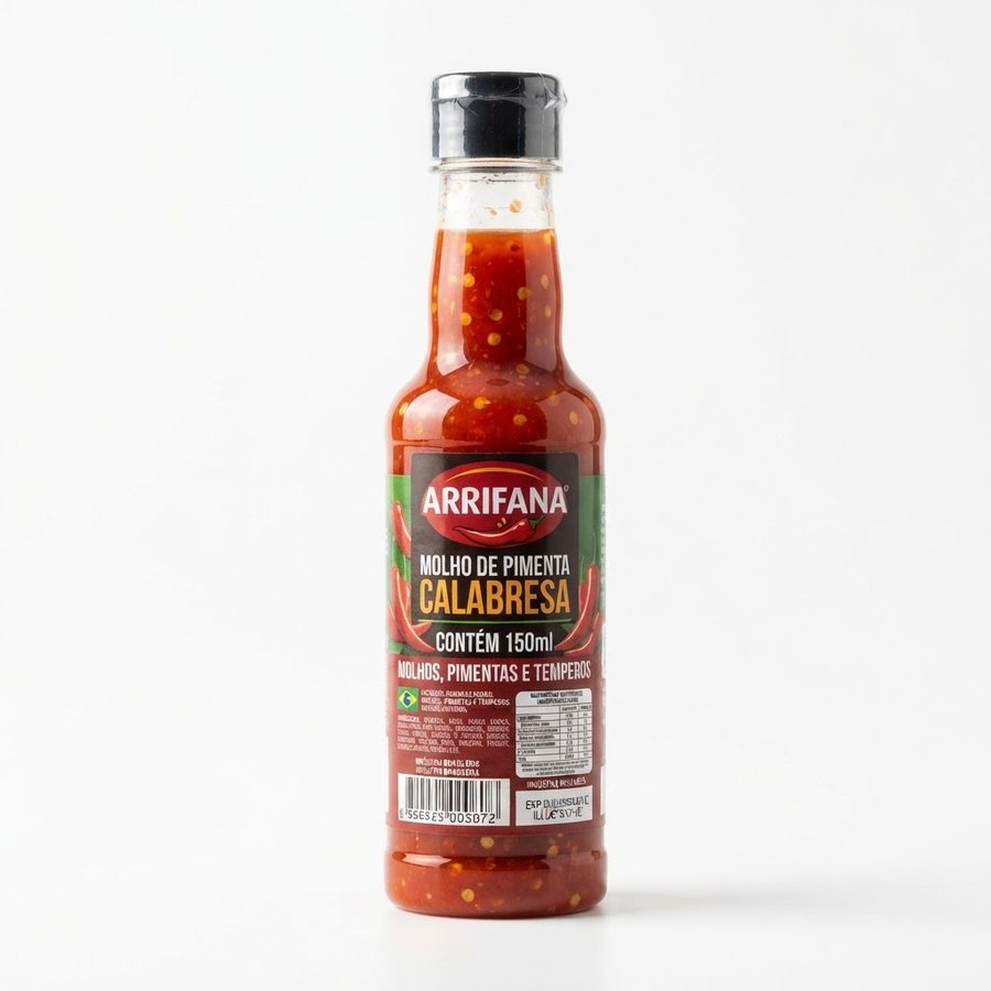 Molho de Pimenta Calabresa 150 ml Arrifana — produto disponível na BRAVI